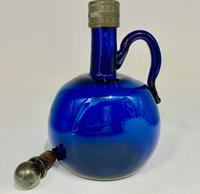 19th Century Bristol Blue Glass Flagon Decanter c.1825 (3 of 8) 19th Century Bristol Blue Glass Flagon Decanter c.1825 (3 of 8)