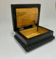 Ebonised & Inlaid Ring Box c.1925 (3 of 6) Ebonised & Inlaid Ring Box c.1925 (3 of 6)