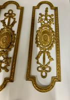 Antique Gilded Brass Door Furniture c.1830 (6 of 8) Antique Gilded Brass Door Furniture c.1830 (6 of 8)