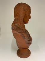 Antique Terra Cotta Library Bust Poet John Milton circa 1850 (3 of 9) Antique Terra Cotta Library Bust Poet John Milton circa 1850 (3 of 9)