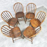 Set of 6 Windsor Kitchen / Dining Chairs (3 of 6) Set of 6 Windsor Kitchen / Dining Chairs (3 of 6)