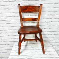 Antique Child's Barback Chair (2 of 4) Antique Child's Barback Chair (2 of 4)