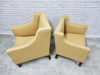 2 19th Century Upholstered Armchairs (4 of 5) 2 19th Century Upholstered Armchairs (4 of 5)
