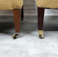 2 19th Century Upholstered Armchairs (3 of 5) 2 19th Century Upholstered Armchairs (3 of 5)