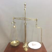Set of Brass Dairy Scales c.1860