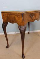 Burr Walnut Queen Anne Style Side Table C.1930 (8 of 9) Burr Walnut Queen Anne Style Side Table C.1930 (8 of 9)