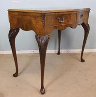 Burr Walnut Queen Anne Style Side Table C.1930 (5 of 9) Burr Walnut Queen Anne Style Side Table C.1930 (5 of 9)