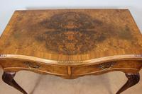 Burr Walnut Queen Anne Style Side Table C.1930 (4 of 9) Burr Walnut Queen Anne Style Side Table C.1930 (4 of 9)