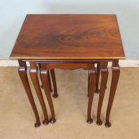 Nest of Three Mahogany Tables (3 of 7) Nest of Three Mahogany Tables (3 of 7)