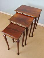 Nest of Three Mahogany Tables (7 of 7) Nest of Three Mahogany Tables (7 of 7)
