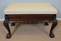 Quality Antique Mahogany Duet Stool / Window Seat / Piano Stool (3 of 9) Quality Antique Mahogany Duet Stool / Window Seat / Piano Stool (3 of 9)