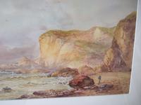 William Henry Earp Watercolour of a Coastal Landscape with Sandstone Cliffs (4 of 5) William Henry Earp Watercolour of a Coastal Landscape with Sandstone Cliffs (4 of 5)