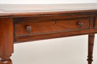 Antique Mahogany Leather Top Writing Desk (4 of 10) Antique Mahogany Leather Top Writing Desk (4 of 10)