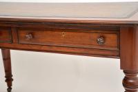 Antique Mahogany Leather Top Writing Desk (2 of 10) Antique Mahogany Leather Top Writing Desk (2 of 10)