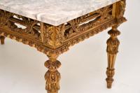 Antique French Giltwood Marble Top Coffee Table (4 of 9) Antique French Giltwood Marble Top Coffee Table (4 of 9)