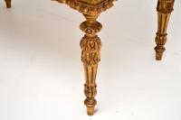 Antique French Giltwood Marble Top Coffee Table (5 of 9) Antique French Giltwood Marble Top Coffee Table (5 of 9)