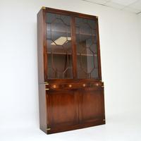 Pair of Antique Military Campaign Style Mahogany Bookcase (9 of 10) Pair of Antique Military Campaign Style Mahogany Bookcase (9 of 10)