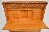 Antique Swedish Carved Oak Secretaire Chest (7 of 12) Antique Swedish Carved Oak Secretaire Chest (7 of 12)