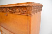 Antique Swedish Carved Oak Secretaire Chest (3 of 12) Antique Swedish Carved Oak Secretaire Chest (3 of 12)