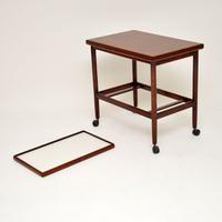 1960s Vintage Danish Rosewood Drinks Trolley (4 of 10) 1960s Vintage Danish Rosewood Drinks Trolley (4 of 10)