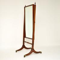Antique Regency Mahogany Cheval Mirror (2 of 12) Antique Regency Mahogany Cheval Mirror (2 of 12)