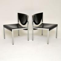 Pair of Vintage Danish Steel Lounge Chairs (4 of 7) Pair of Vintage Danish Steel Lounge Chairs (4 of 7)