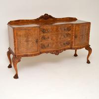 Antique Queen Anne Burr Walnut Sideboard (2 of 15) Antique Queen Anne Burr Walnut Sideboard (2 of 15)