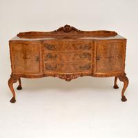 Antique Queen Anne Burr Walnut Sideboard (3 of 15) Antique Queen Anne Burr Walnut Sideboard (3 of 15)