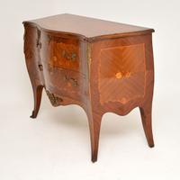 French Inlaid Marquetry Bombe Chest c.1930 (10 of 11) French Inlaid Marquetry Bombe Chest c.1930 (10 of 11)