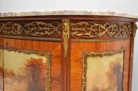 Antique French Painted Marble Top Cabinet (12 of 12) Antique French Painted Marble Top Cabinet (12 of 12)