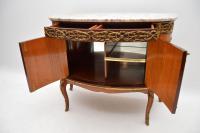 Antique French Painted Marble Top Cabinet (6 of 12) Antique French Painted Marble Top Cabinet (6 of 12)