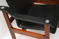 Pair of Vintage Danish Rosewood & Leather Armchairs (4 of 12) Pair of Vintage Danish Rosewood & Leather Armchairs (4 of 12)