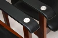 Pair of Vintage Danish Rosewood & Leather Armchairs (6 of 12) Pair of Vintage Danish Rosewood & Leather Armchairs (6 of 12)