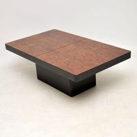 1970s Vintage Italian Burr Walnut Coffee Table (6 of 12) 1970s Vintage Italian Burr Walnut Coffee Table (6 of 12)