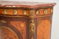 French Inlaid Marquetry Marble Top Cabinet (4 of 12) French Inlaid Marquetry Marble Top Cabinet (4 of 12)