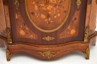 French Inlaid Marquetry Marble Top Cabinet (6 of 12) French Inlaid Marquetry Marble Top Cabinet (6 of 12)