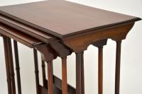 Antique Mahogany Nest of Three Tables (4 of 9) Antique Mahogany Nest of Three Tables (4 of 9)