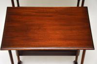 Antique Mahogany Nest of Three Tables (8 of 9) Antique Mahogany Nest of Three Tables (8 of 9)