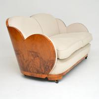 Art Deco Walnut Cloud Back Sofa by Epstein (11 of 12) Art Deco Walnut Cloud Back Sofa by Epstein (11 of 12)