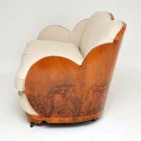 Art Deco Walnut Cloud Back Sofa by Epstein (12 of 12) Art Deco Walnut Cloud Back Sofa by Epstein (12 of 12)