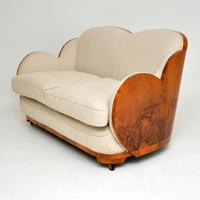 Art Deco Walnut Cloud Back Sofa by Epstein (3 of 12) Art Deco Walnut Cloud Back Sofa by Epstein (3 of 12)