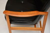 1960s Pair of Leather & Walnut Armchairs by IB Kofod Larsen (5 of 12) 1960s Pair of Leather & Walnut Armchairs by IB Kofod Larsen (5 of 12)