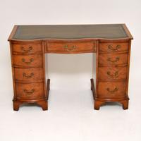 Burr Walnut Leather Top Desk c.1930 (7 of 10) Burr Walnut Leather Top Desk c.1930 (7 of 10)