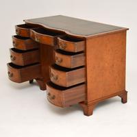 Burr Walnut Leather Top Desk c.1930 (2 of 10) Burr Walnut Leather Top Desk c.1930 (2 of 10)