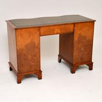 Burr Walnut Leather Top Desk c.1930 (4 of 10) Burr Walnut Leather Top Desk c.1930 (4 of 10)