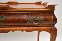 Antique Burr Walnut Tray Top Side Table (10 of 12) Antique Burr Walnut Tray Top Side Table (10 of 12)