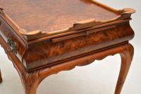 Antique Burr Walnut Tray Top Side Table (6 of 12) Antique Burr Walnut Tray Top Side Table (6 of 12)