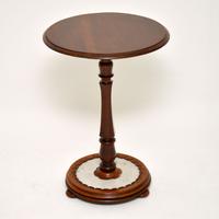 Antique William IV Mahogany & Marble Side Table (2 of 7) Antique William IV Mahogany & Marble Side Table (2 of 7)