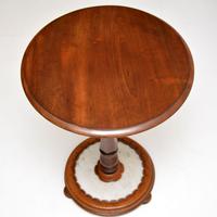 Antique William IV Mahogany & Marble Side Table (6 of 7) Antique William IV Mahogany & Marble Side Table (6 of 7)