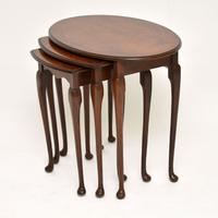 Antique Burr Walnut Nest of Tables (2 of 6) Antique Burr Walnut Nest of Tables (2 of 6)